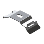 Garra de Metal com Aba 0,77MM Para Persiana Vertical